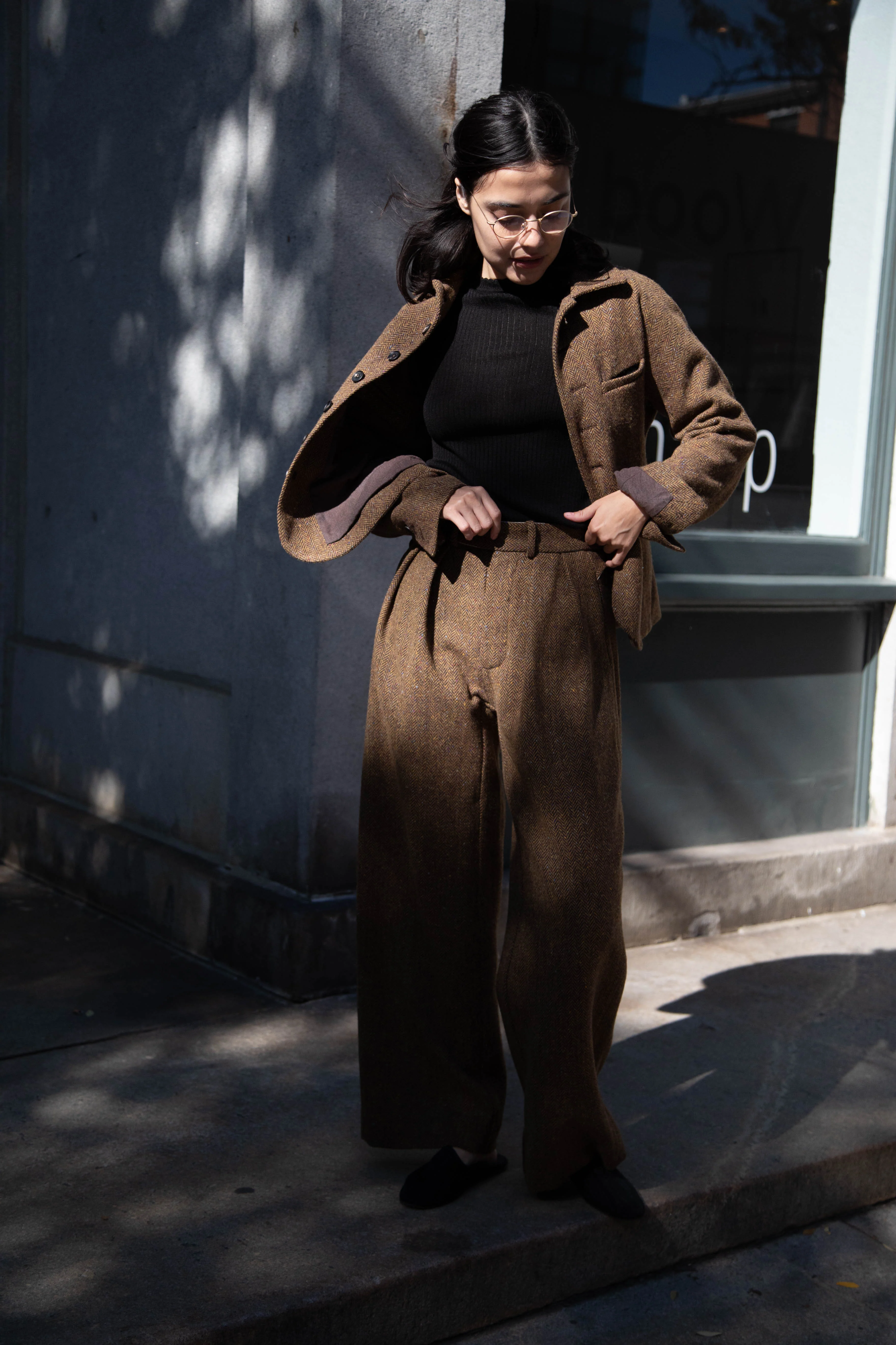 Seventyfive | Student Jacket in Herringbone Donegal - Image 50
