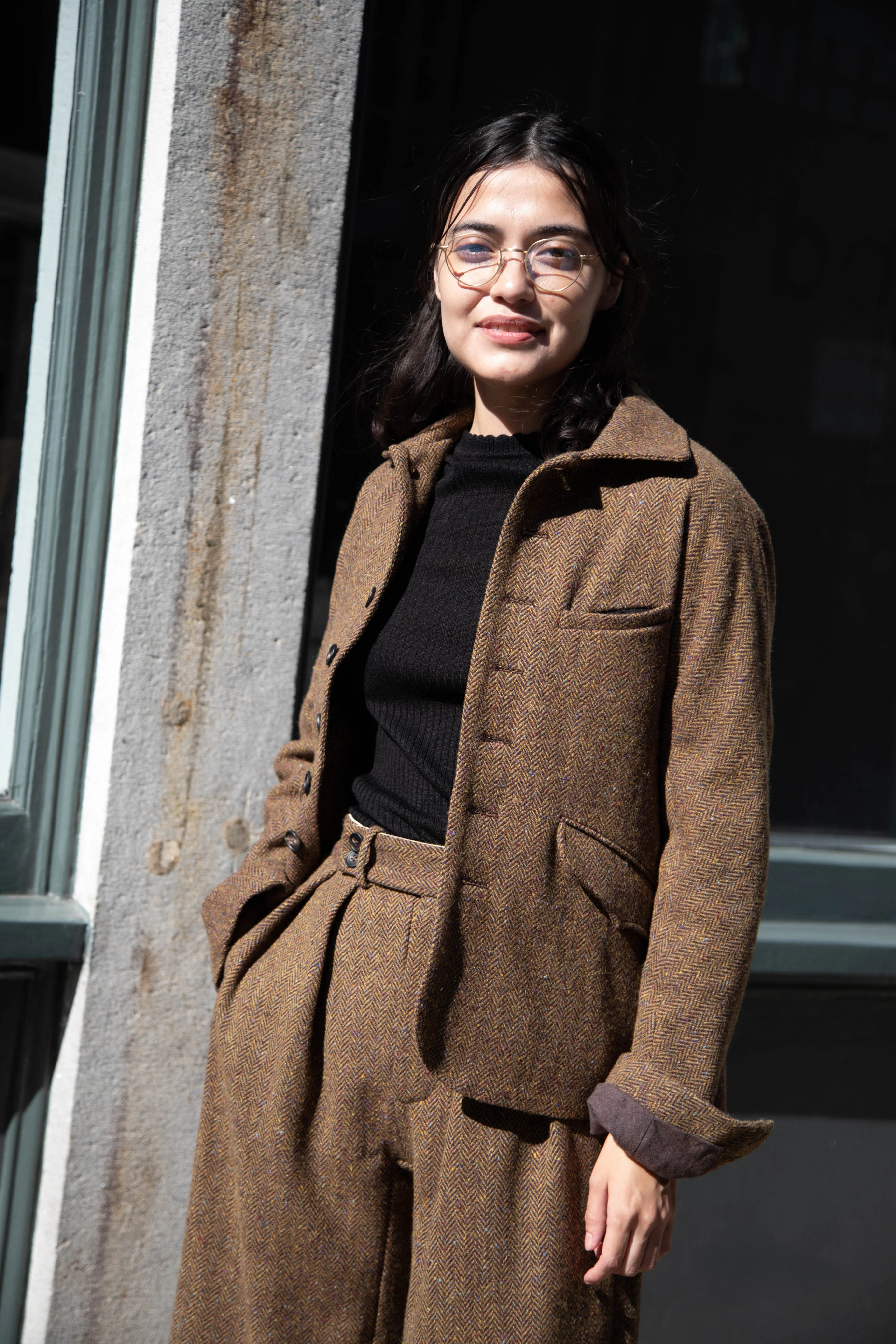 Seventyfive | Student Jacket in Herringbone Donegal - Image 53