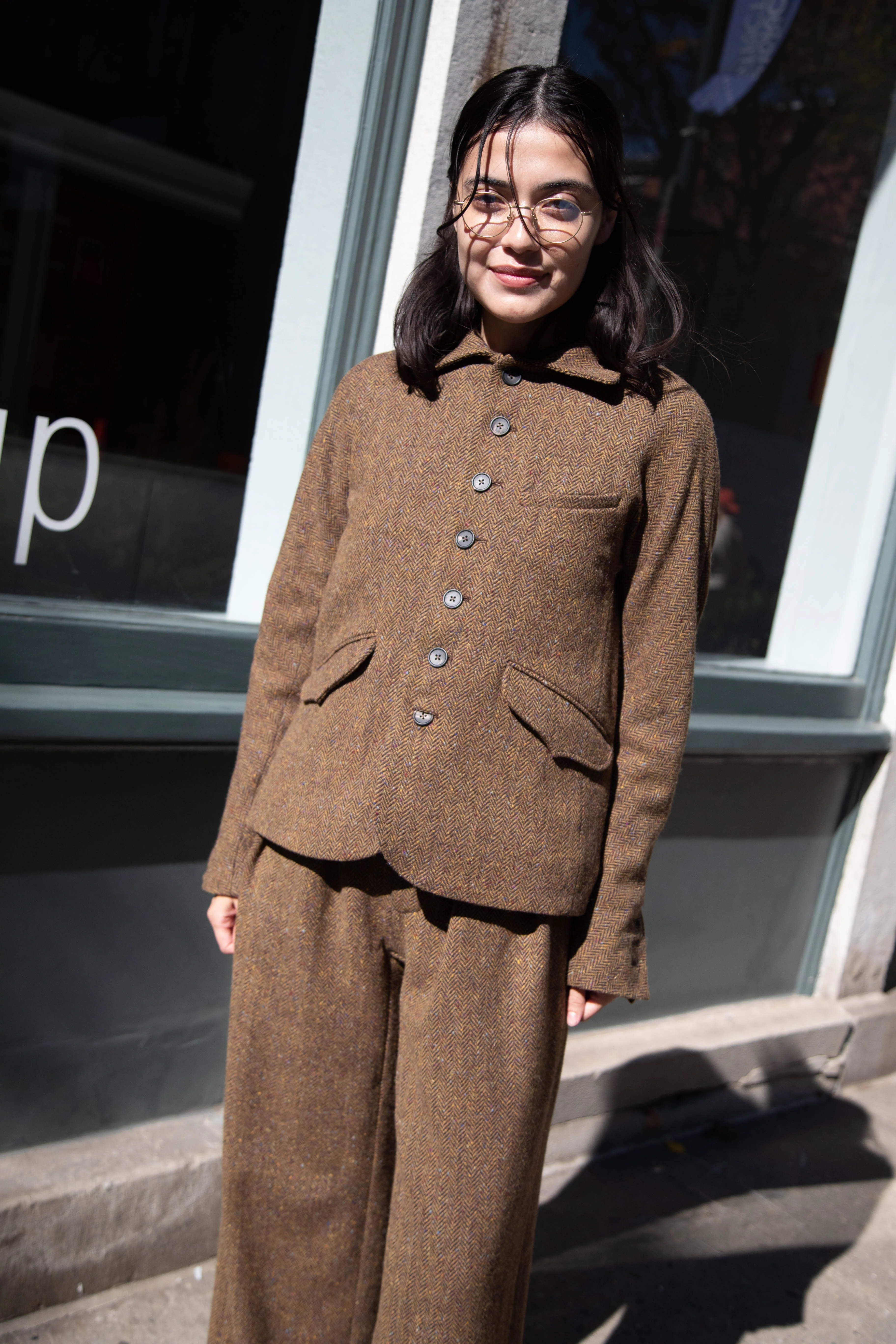 Seventyfive | Student Jacket in Herringbone Donegal - Image 58