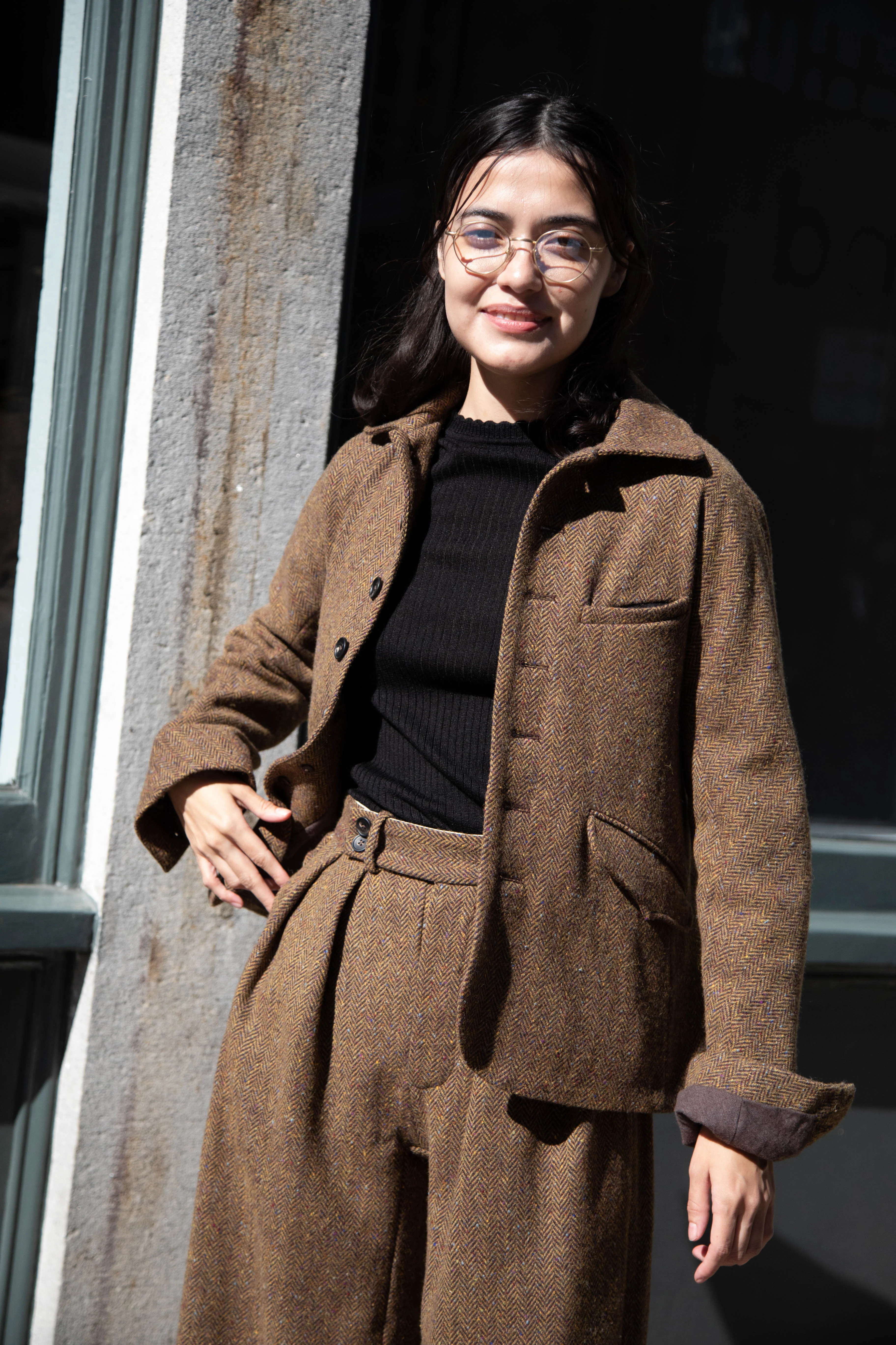 Seventyfive | Student Jacket in Herringbone Donegal - Image 63