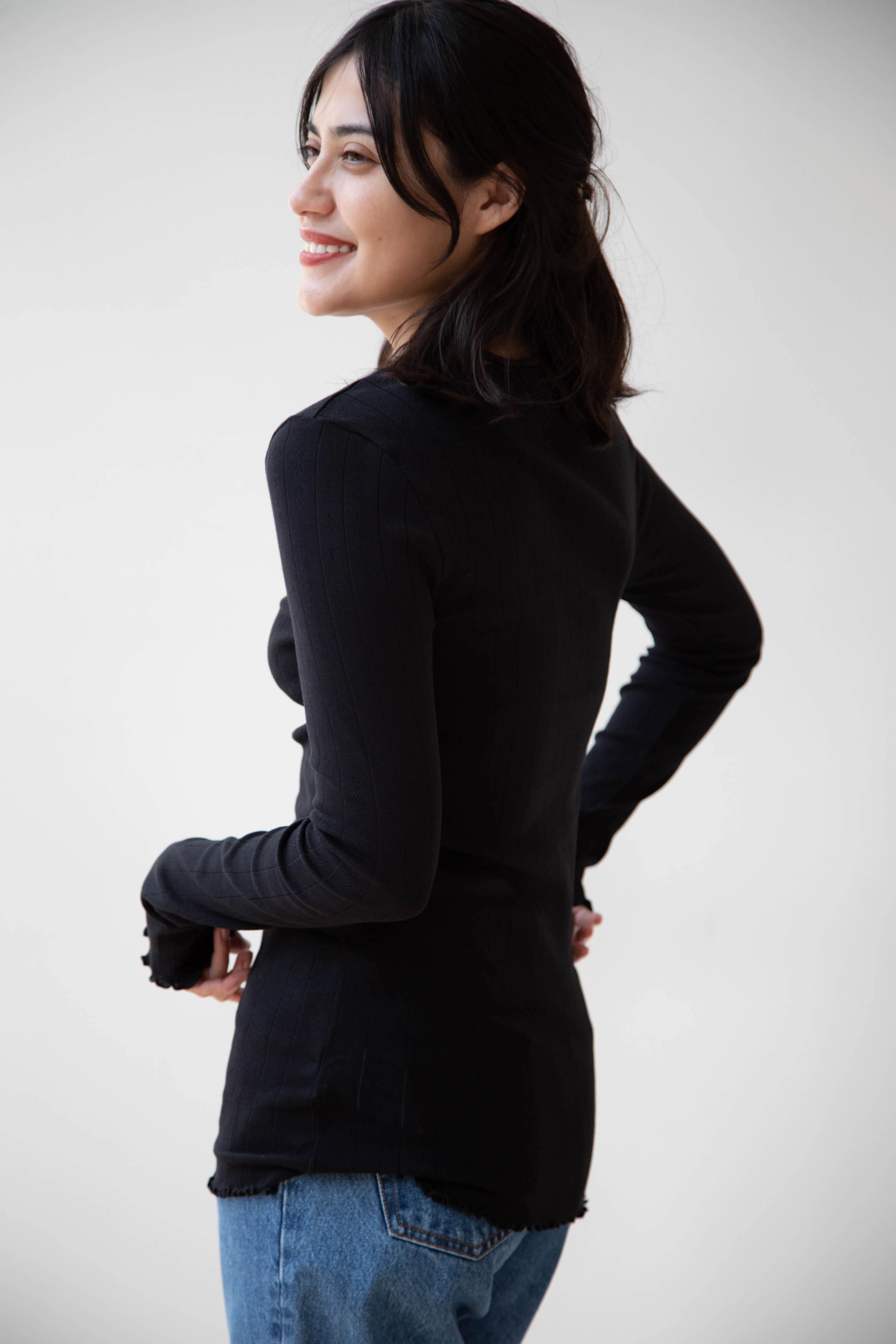 Skall | Edie Blouse in Black - Image 19