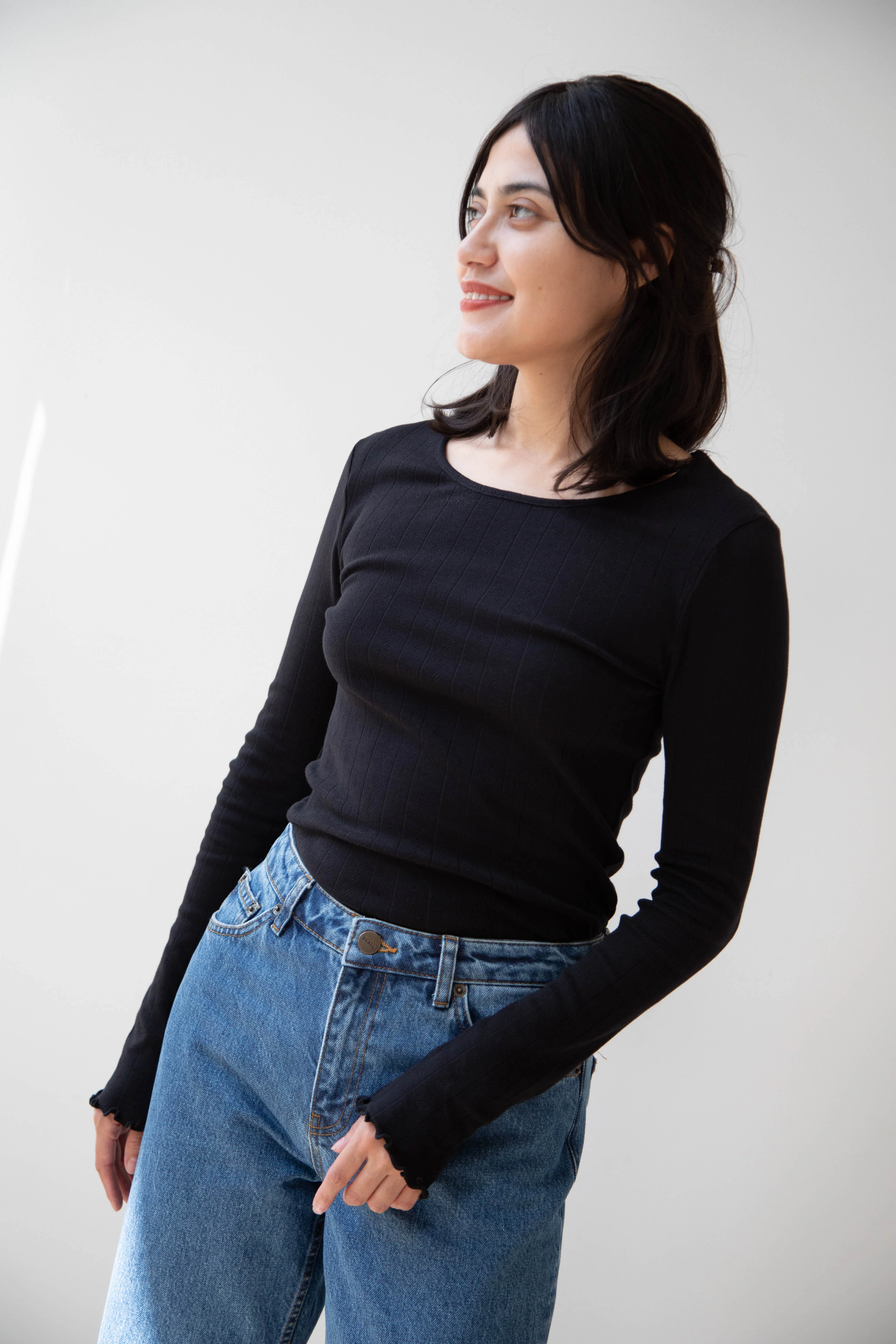 Skall | Edie Blouse in Black - Image 31