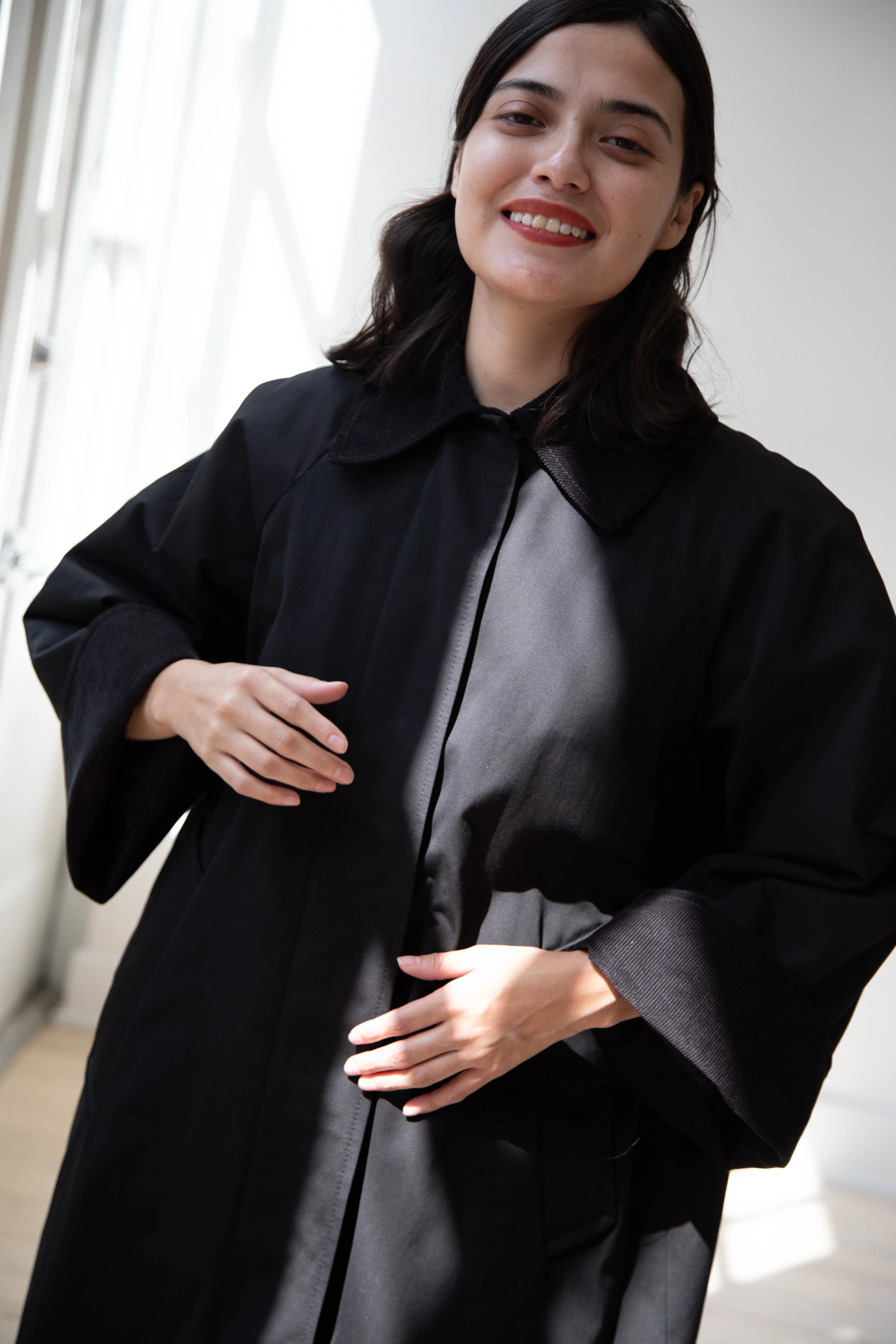 Skall | Gaby Coat in Black - Image 46