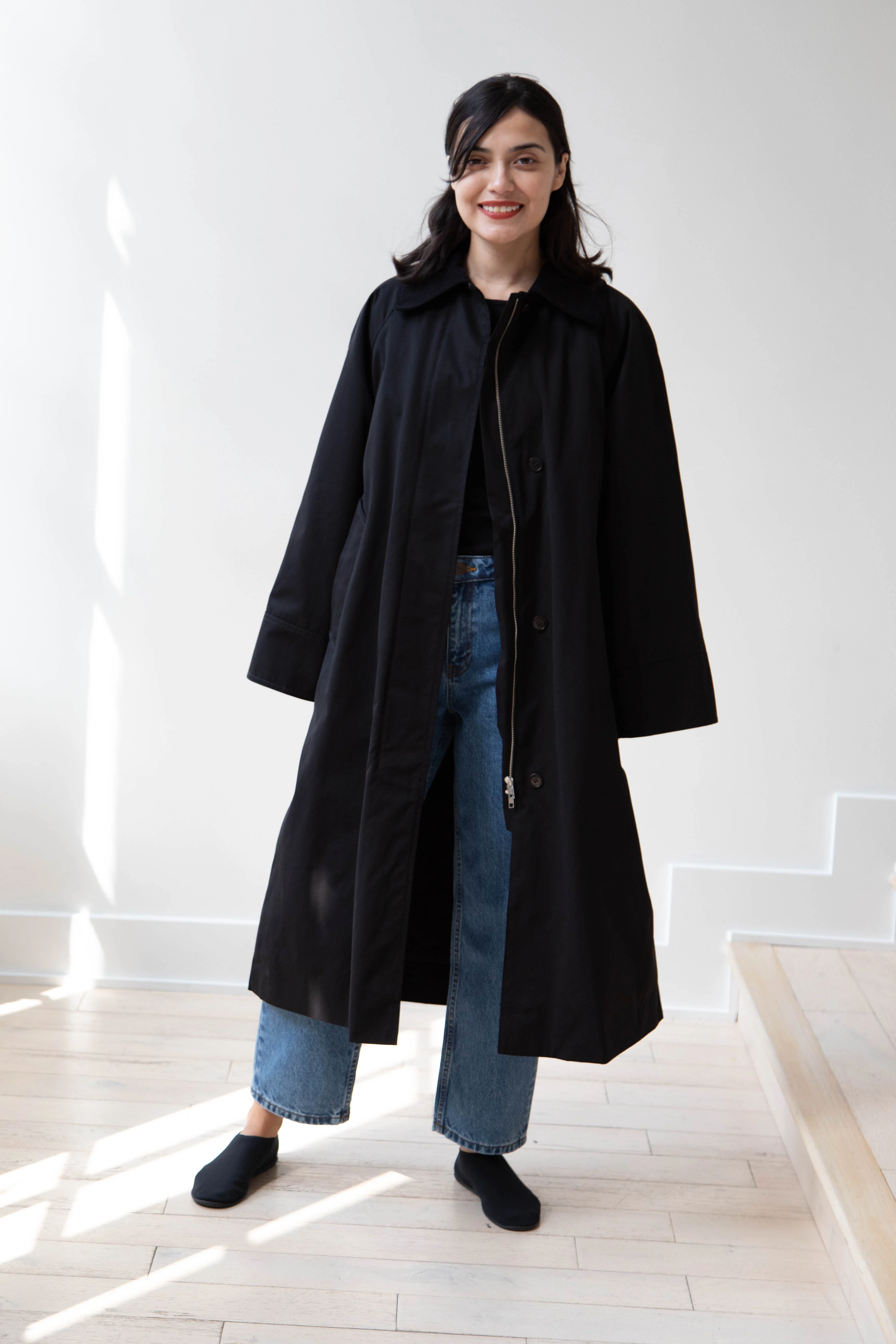 Skall | Gaby Coat in Black - Image 7
