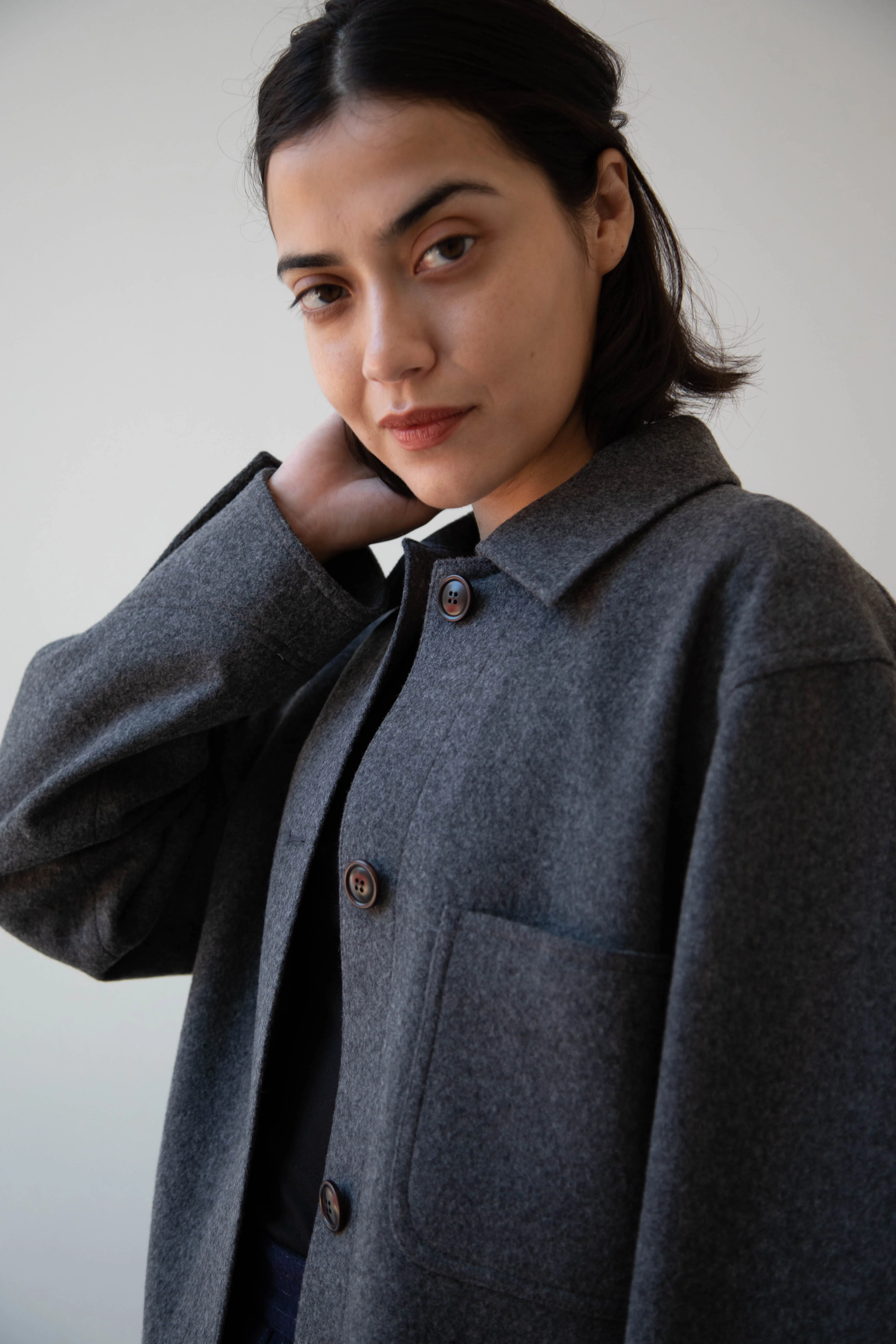 Teder | Highlight Beaver Jacket in Grey - Image 9