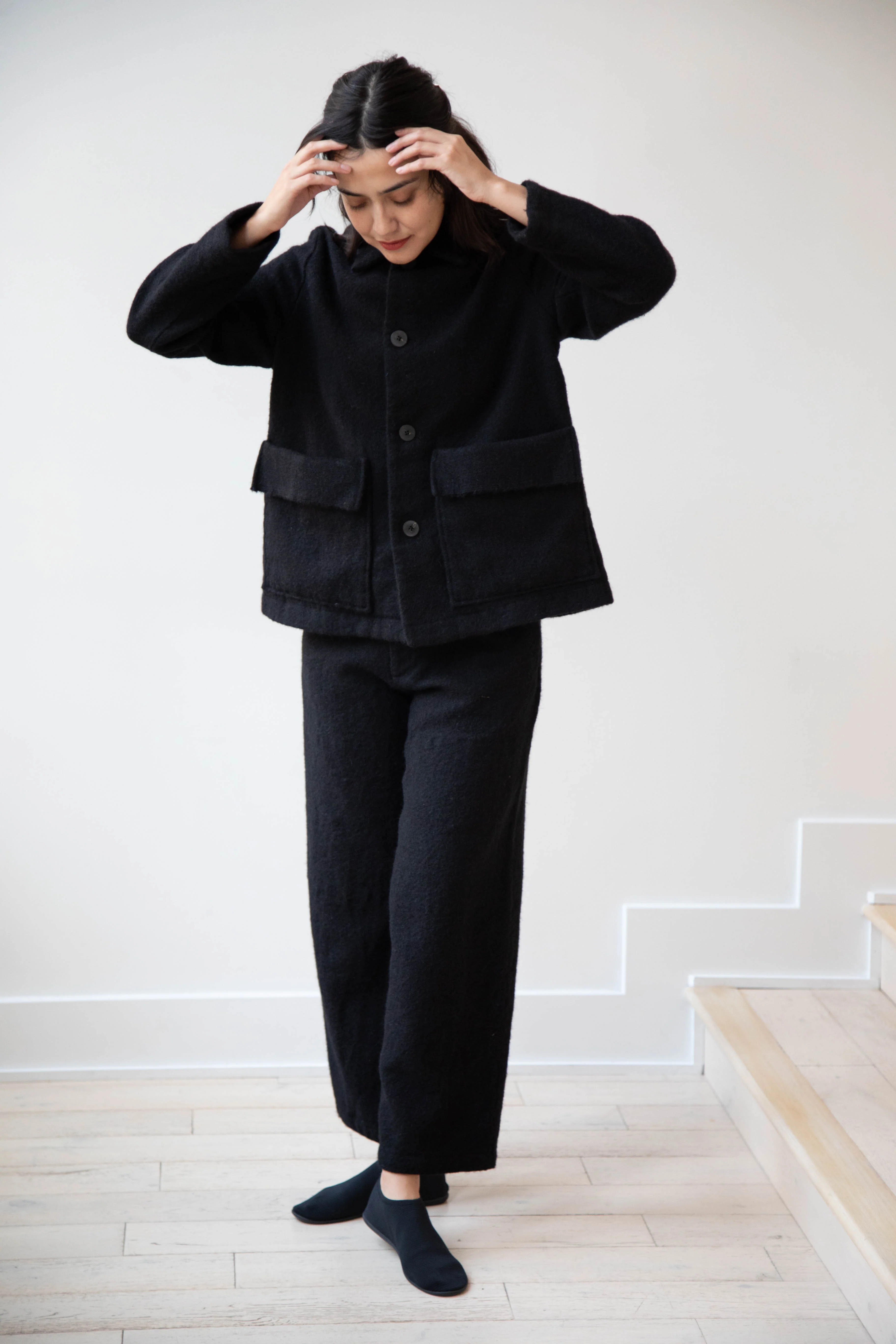 Wright & Doyle | Baptiste Jacket in Ebony - Image 4