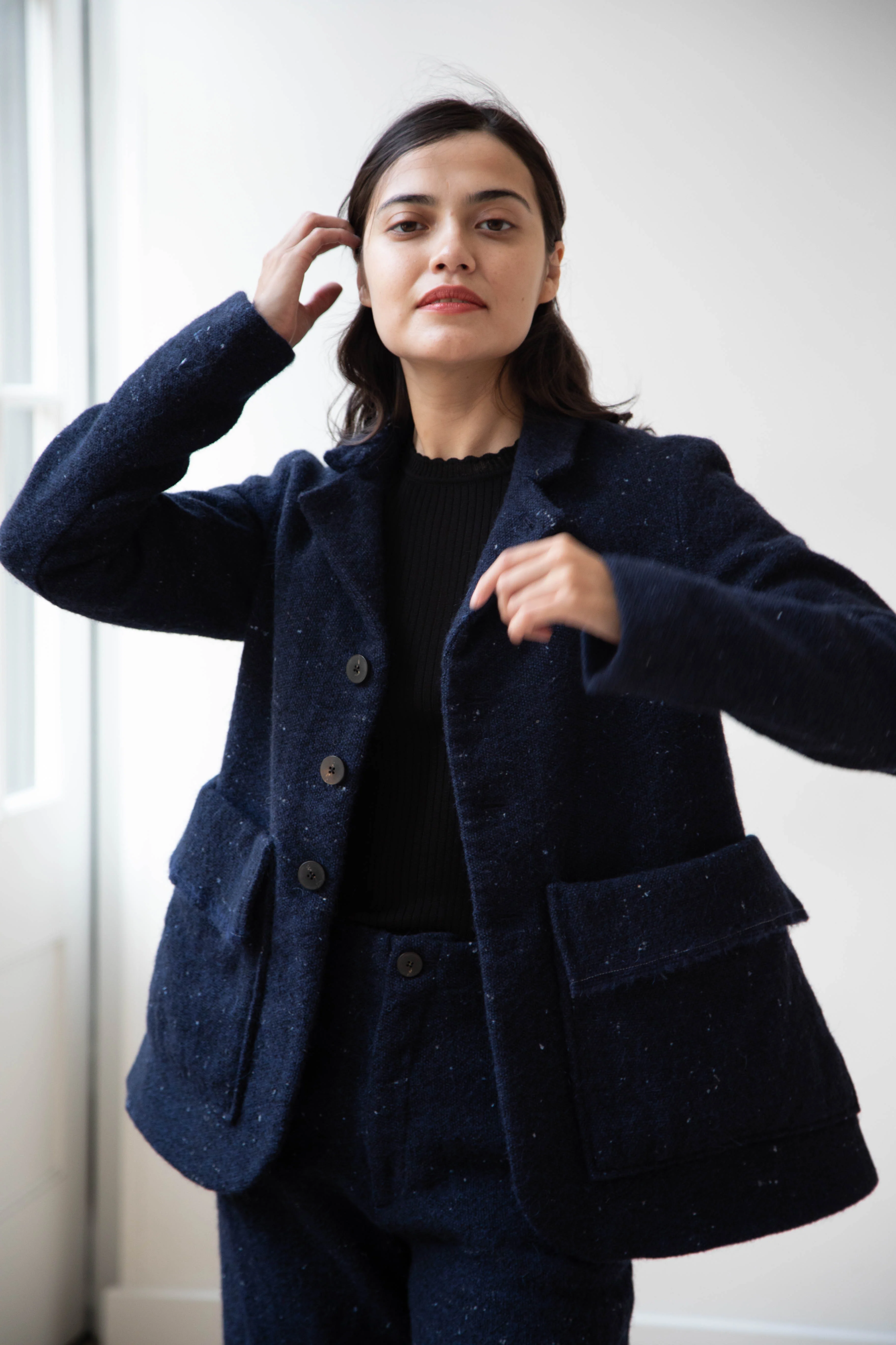 Wright & Doyle | Lucien Jacket in Encre Blue - Image 9