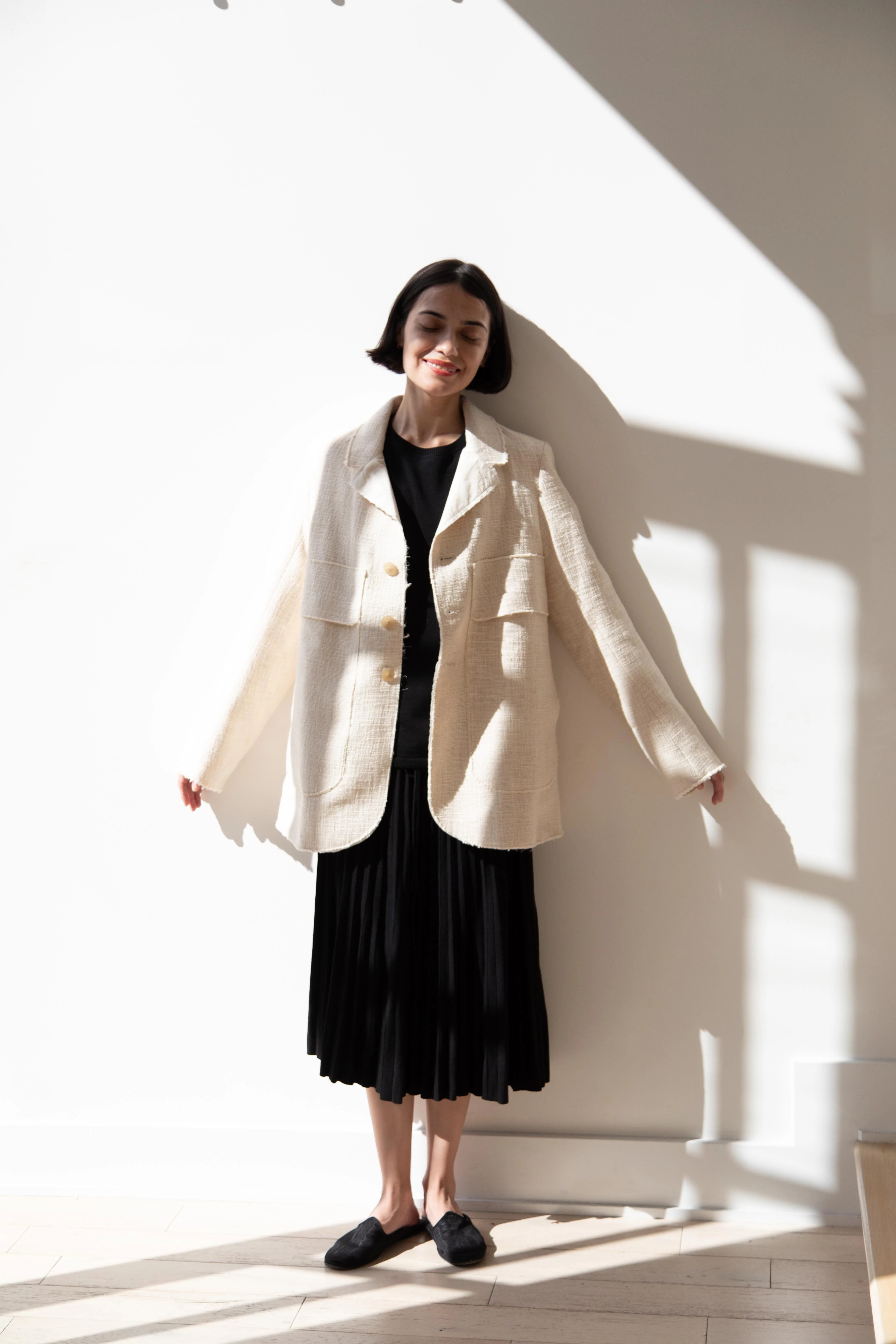 Wright & Doyle | Stanhope Jacket in Alabaster - Image 13