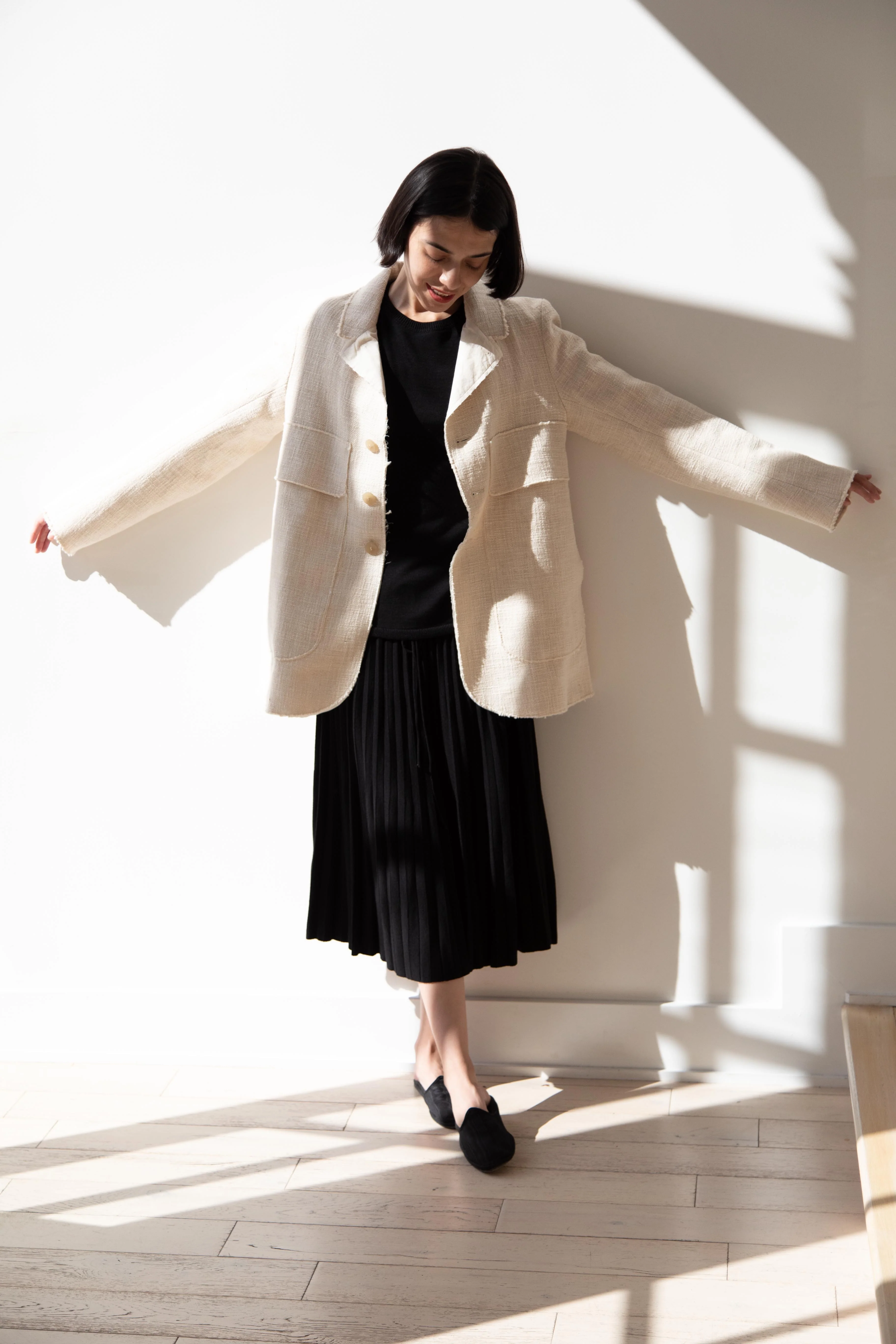 Wright & Doyle | Stanhope Jacket in Alabaster - Image 14