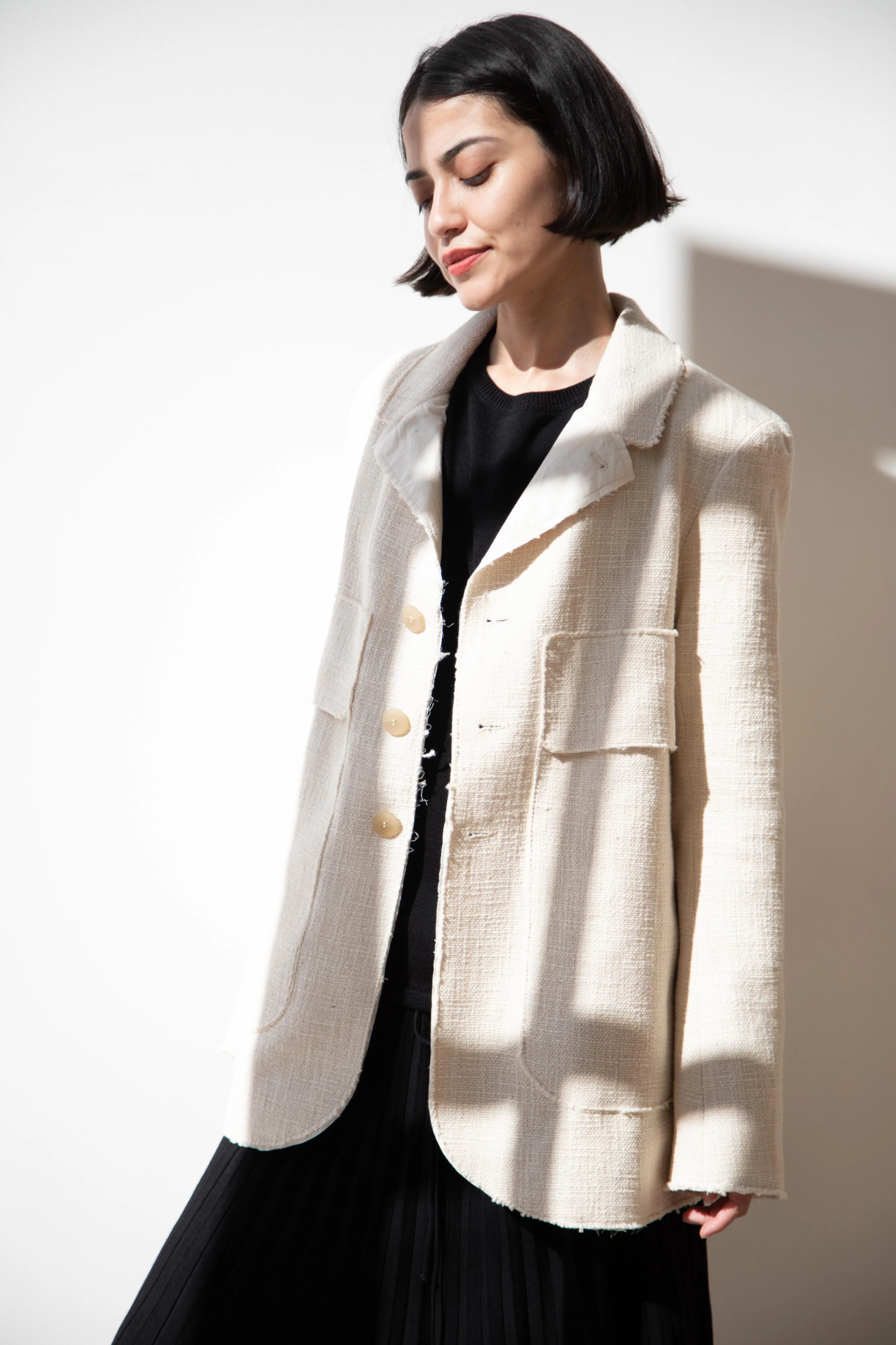 Wright & Doyle | Stanhope Jacket in Alabaster - Image 15