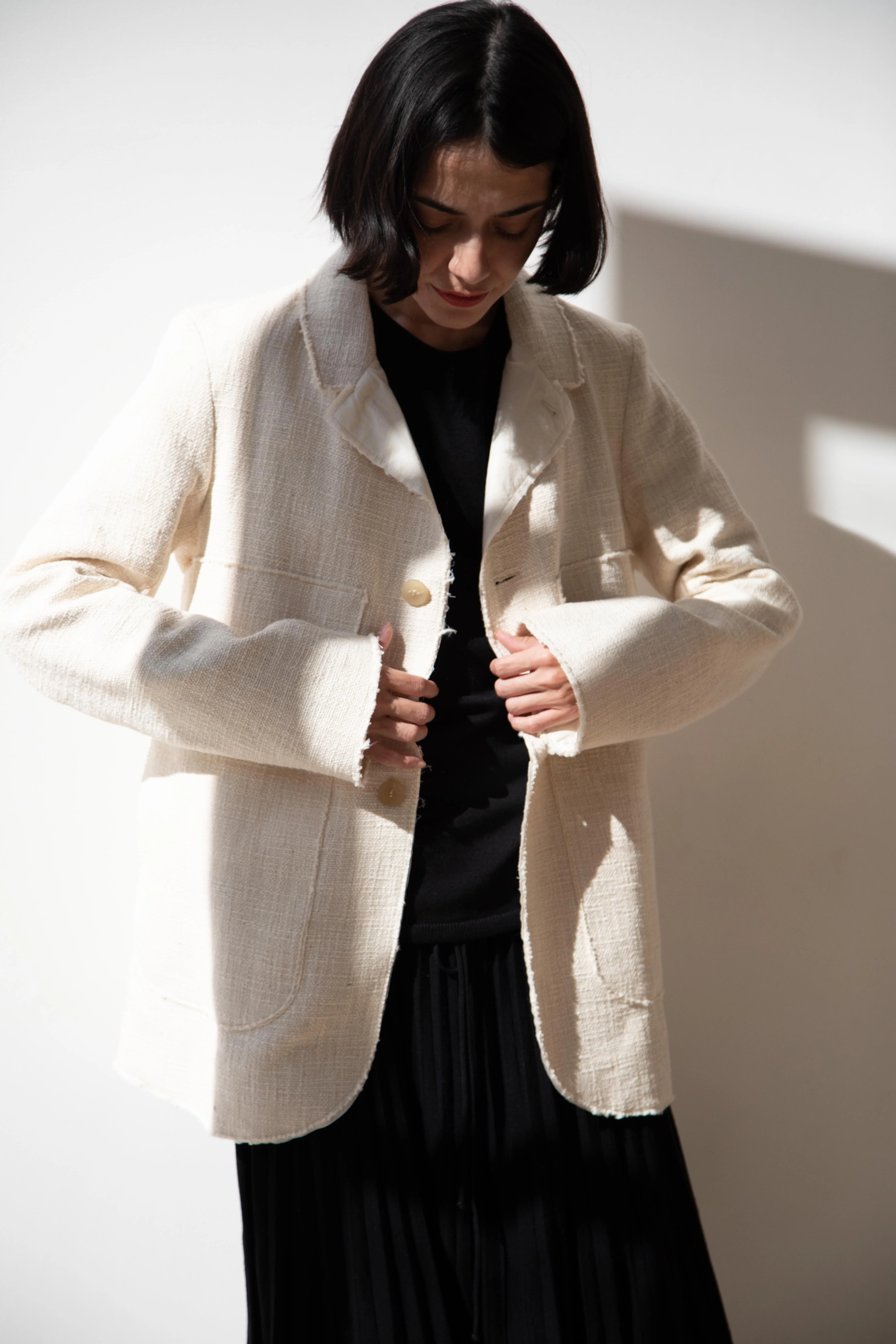 Wright & Doyle | Stanhope Jacket in Alabaster - Image 16