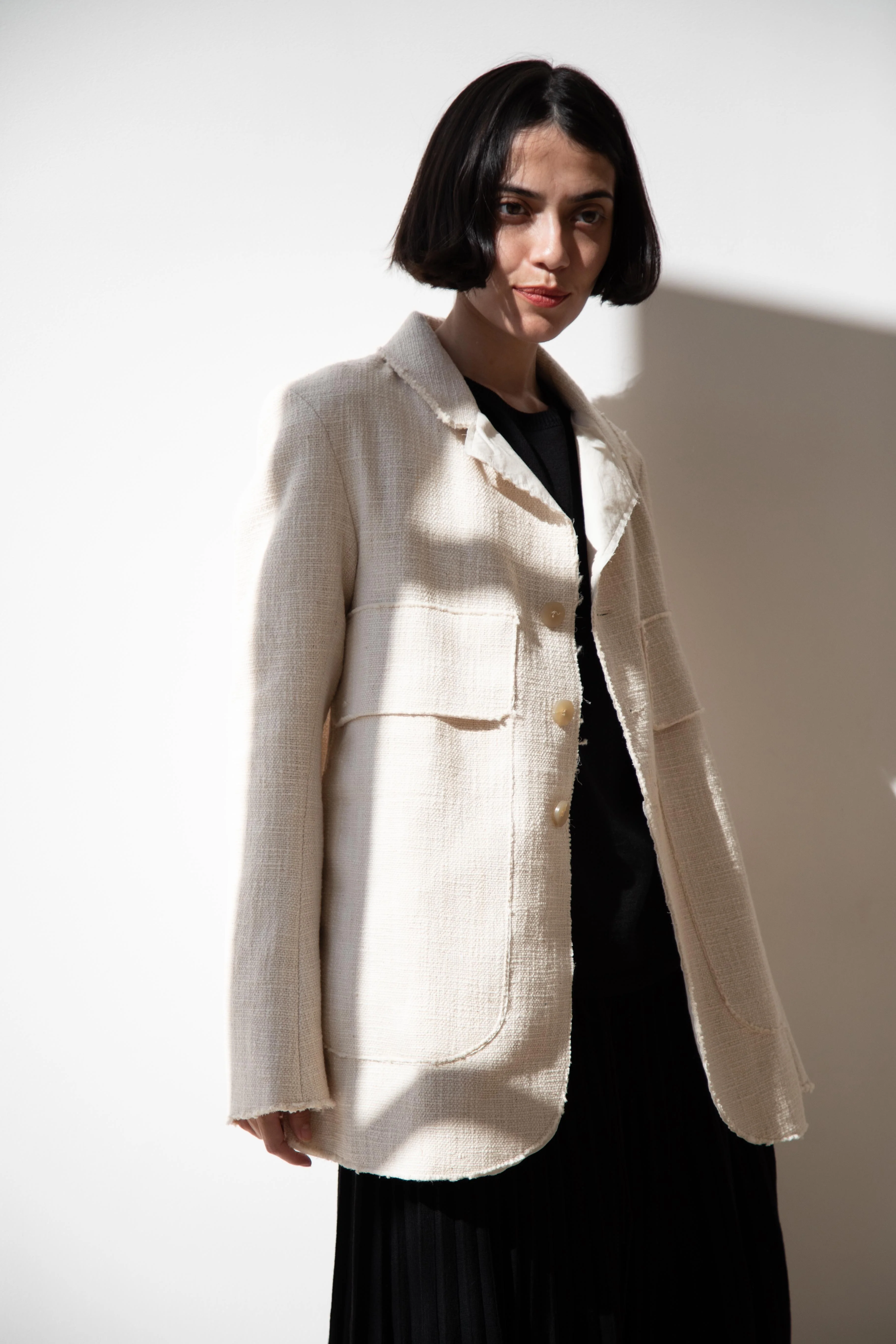 Wright & Doyle | Stanhope Jacket in Alabaster - Image 17