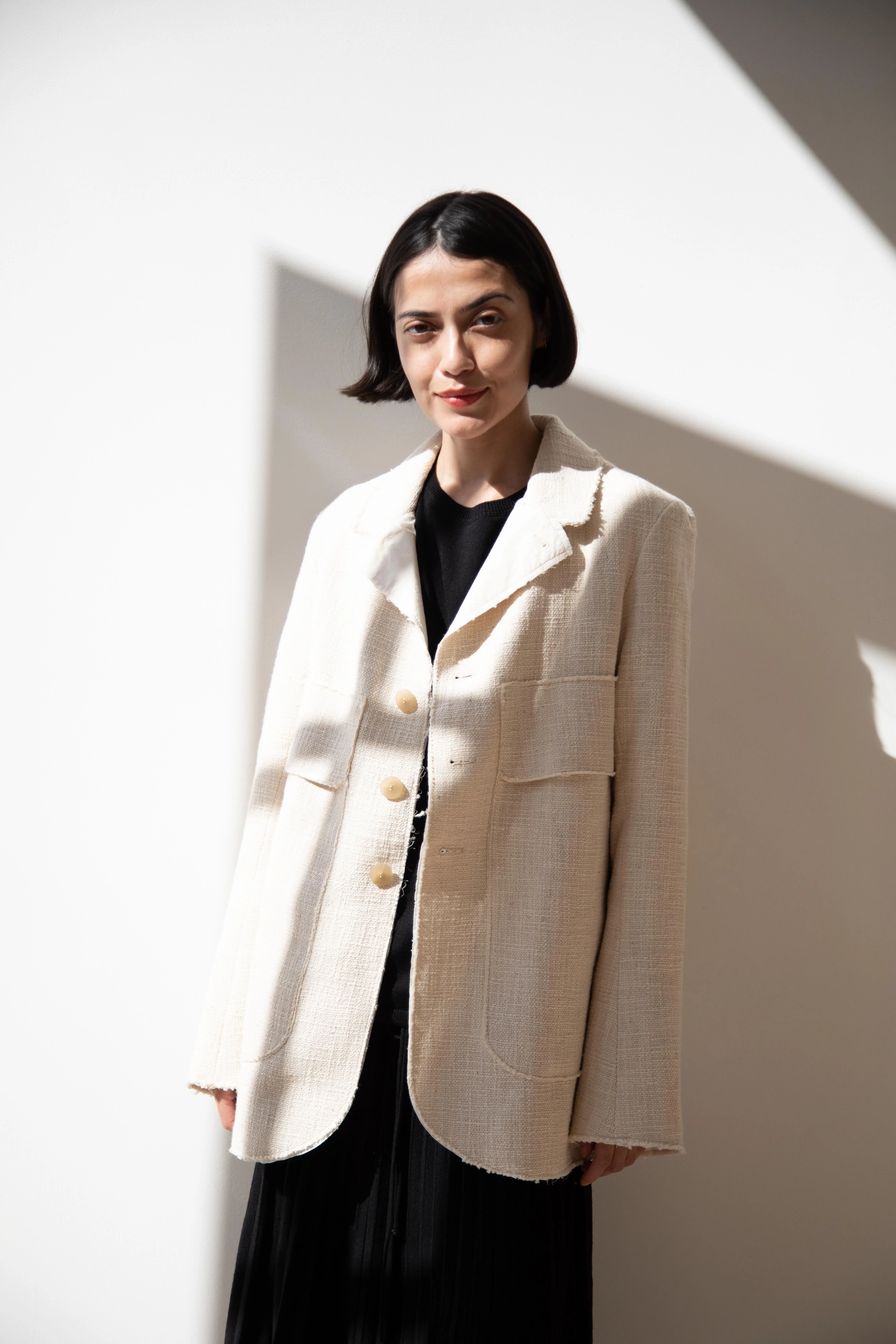 Wright & Doyle | Stanhope Jacket in Alabaster - Image 4