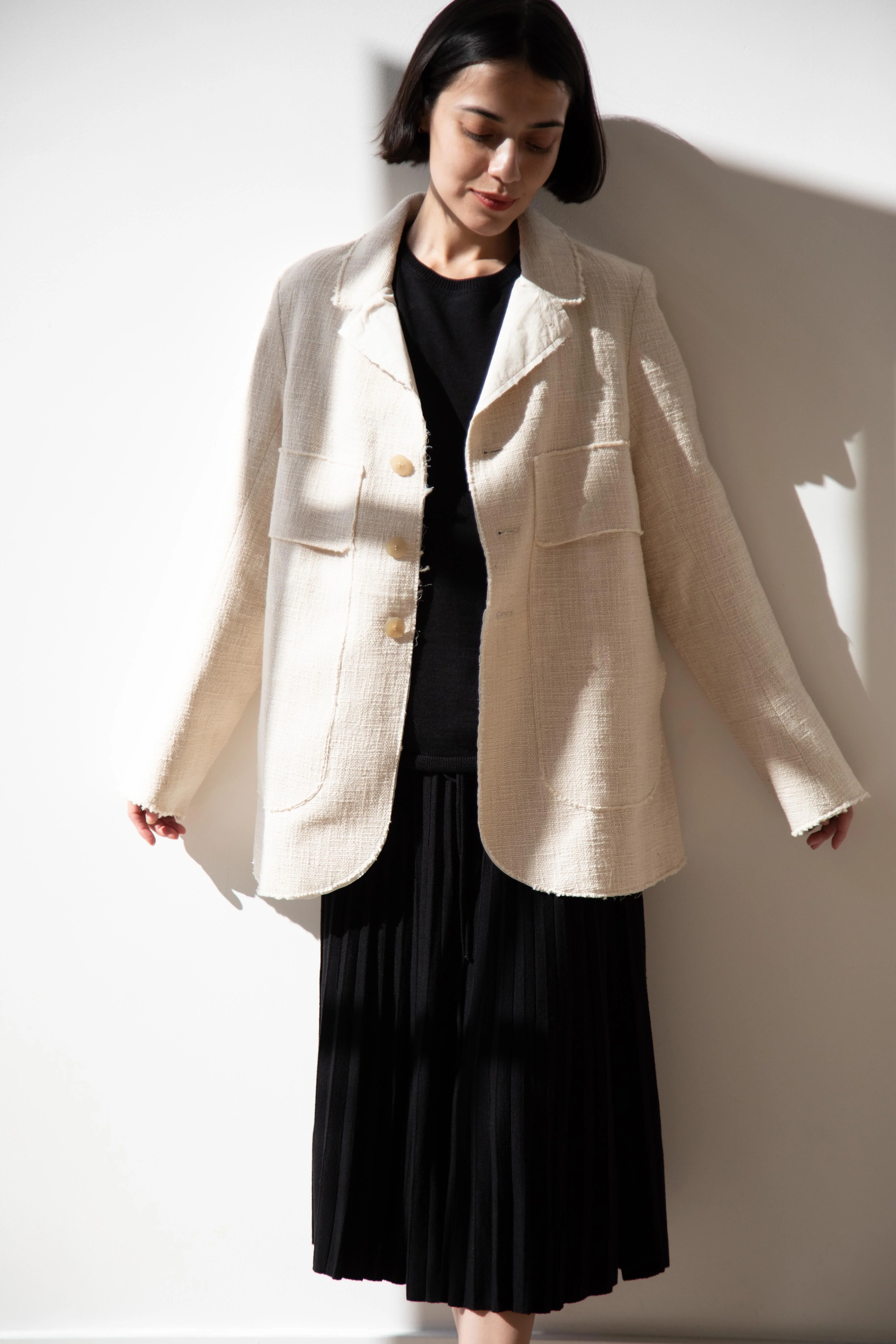 Wright & Doyle | Stanhope Jacket in Alabaster - Image 6