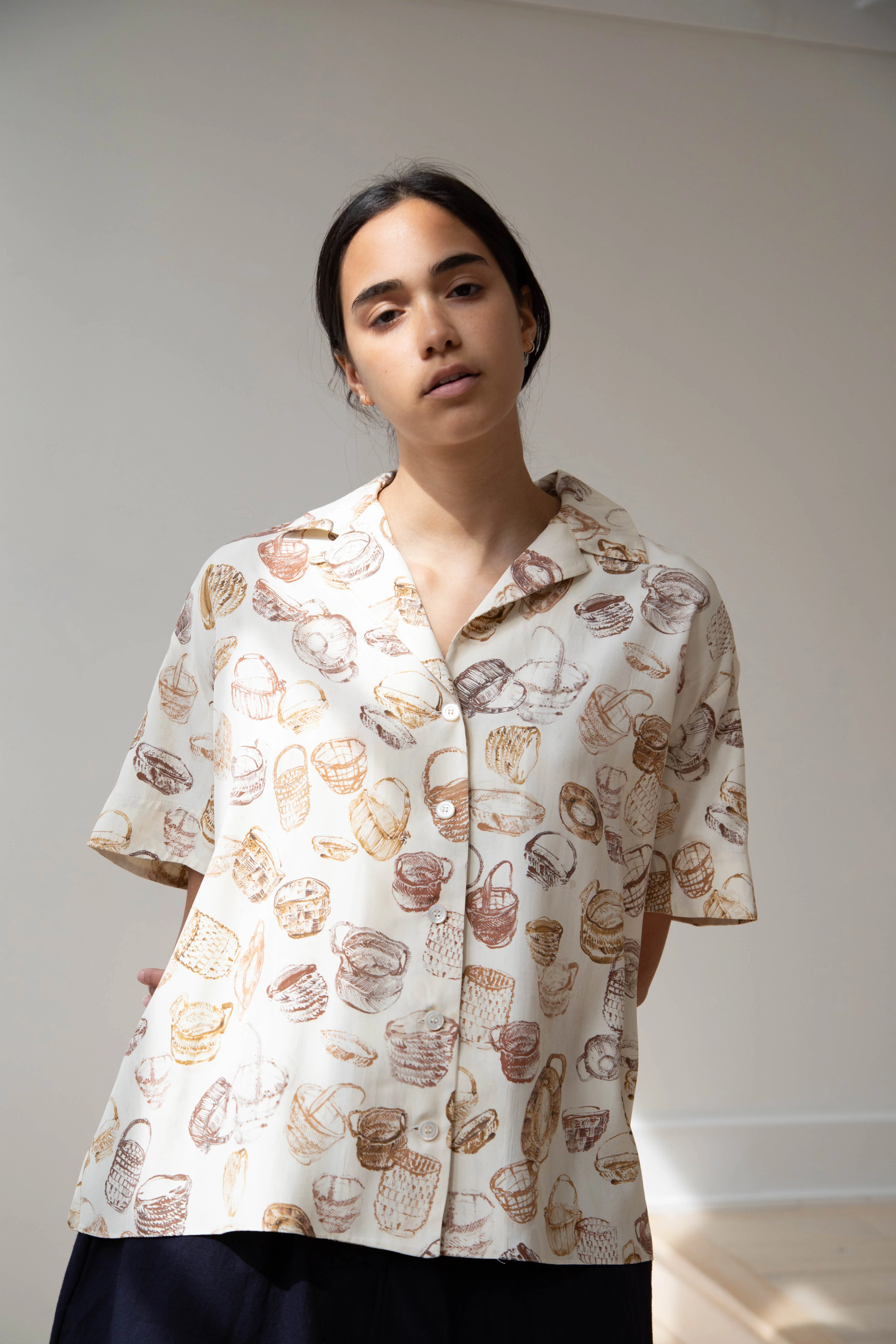 Zanini Silk Basket Top - Image 4