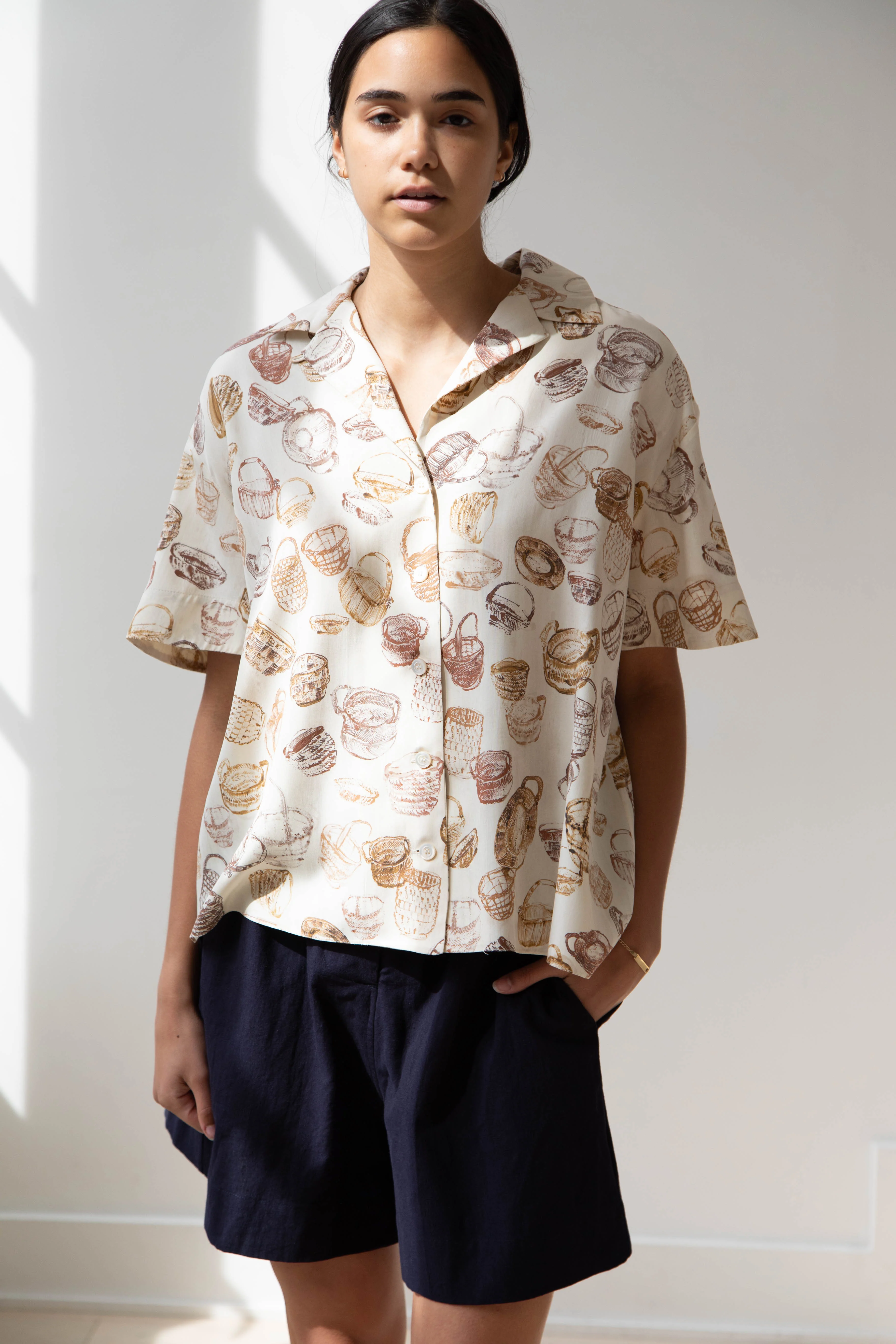 Zanini Silk Basket Top - Image 6