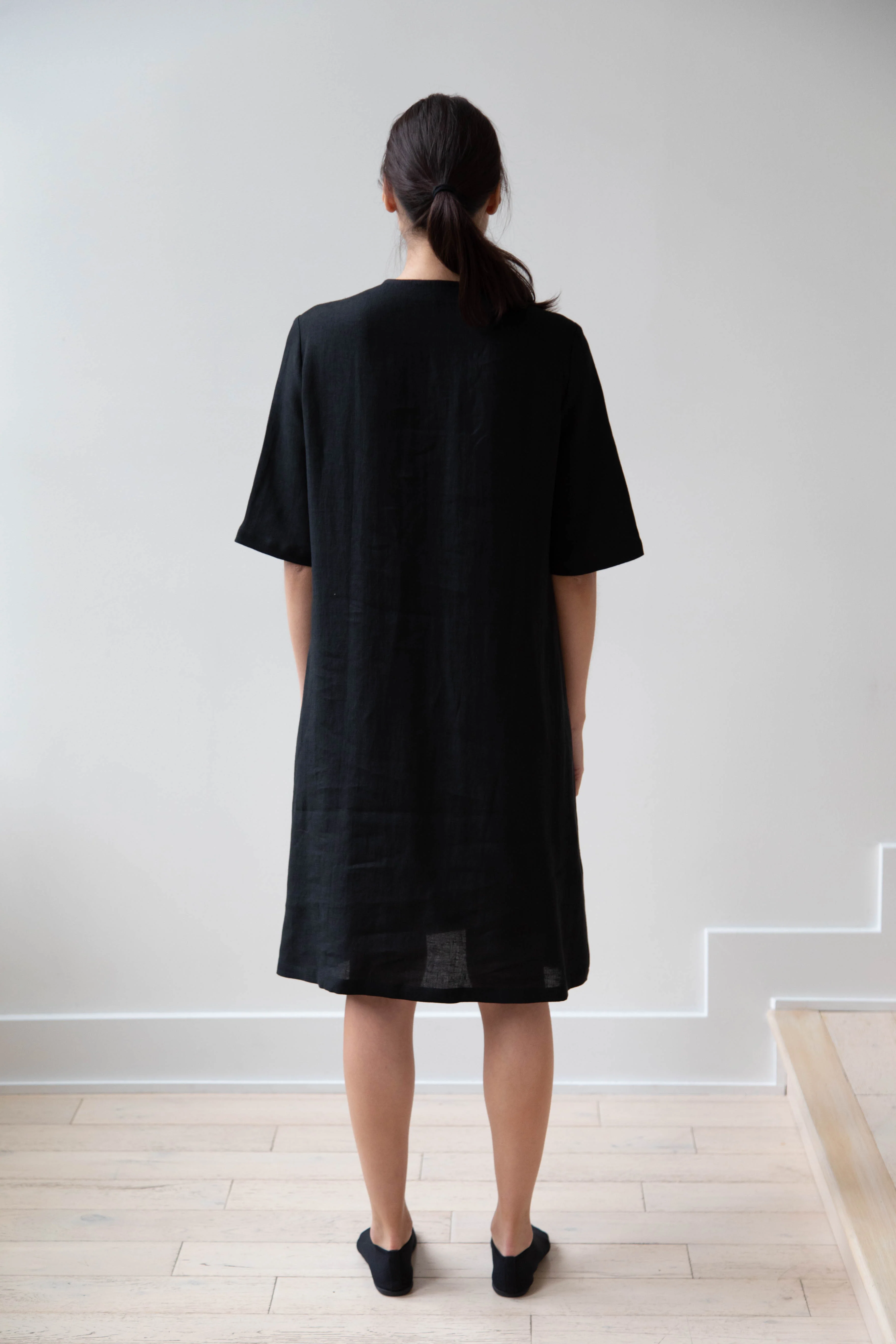 Zeus & Dione | Carnation Caftan in Black - Image 9